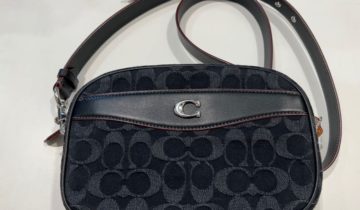 BOLSO  COLOR BLACK DENIM COACH