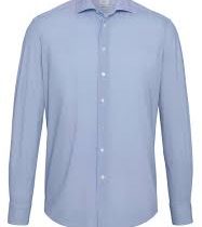 CAMISA  COLOR AZUL TRAIANO MILANO