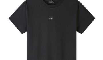 CAMISETA  COLOR NEGRO A.P.C.