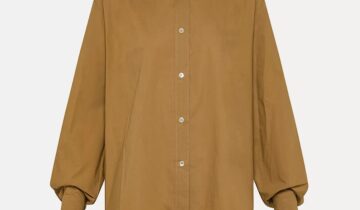 CAMISA  COLOR CAMEL FORTE-FORTE