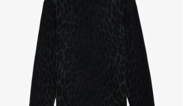 Jersey de 100% Cachemira Pravis de Leopardo ZADIG ET VOLTAIRE