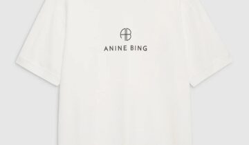 Camiseta con monograma de Jaylin ANINE BING