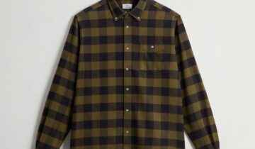 CAMISA  COLOR DARK GREEN BUFFALO WOOLRICH