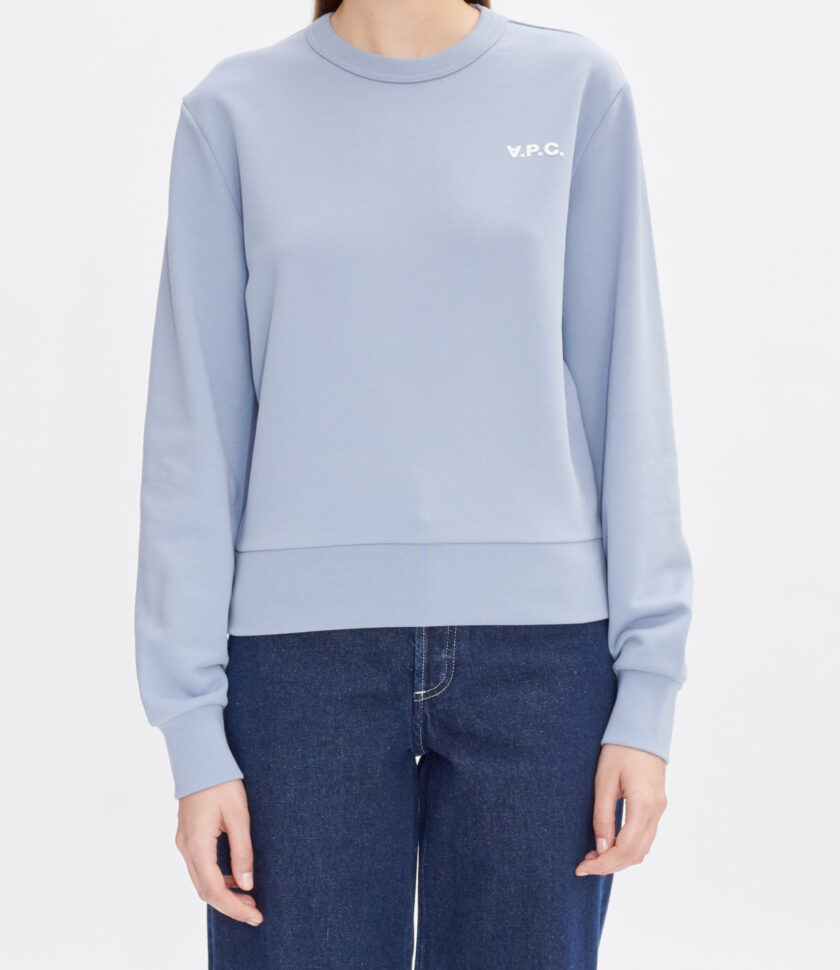 JERSEY  COLOR BLEU GRIS BLA A.P.C. - Imagen 2