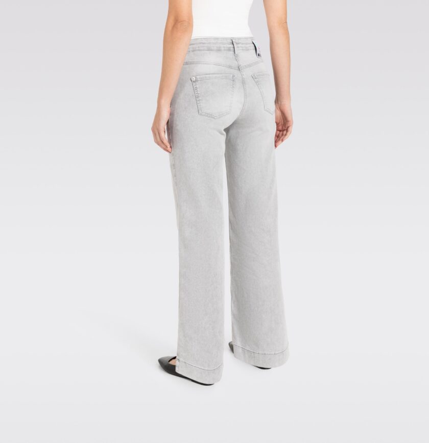 PANTALON  COLOR GRIS CLARO MAC - Imagen 2