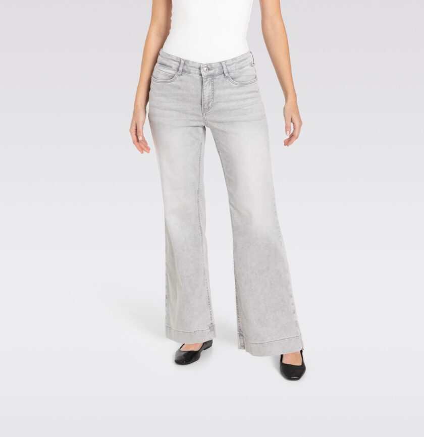 PANTALON  COLOR GRIS CLARO MAC - Imagen 3