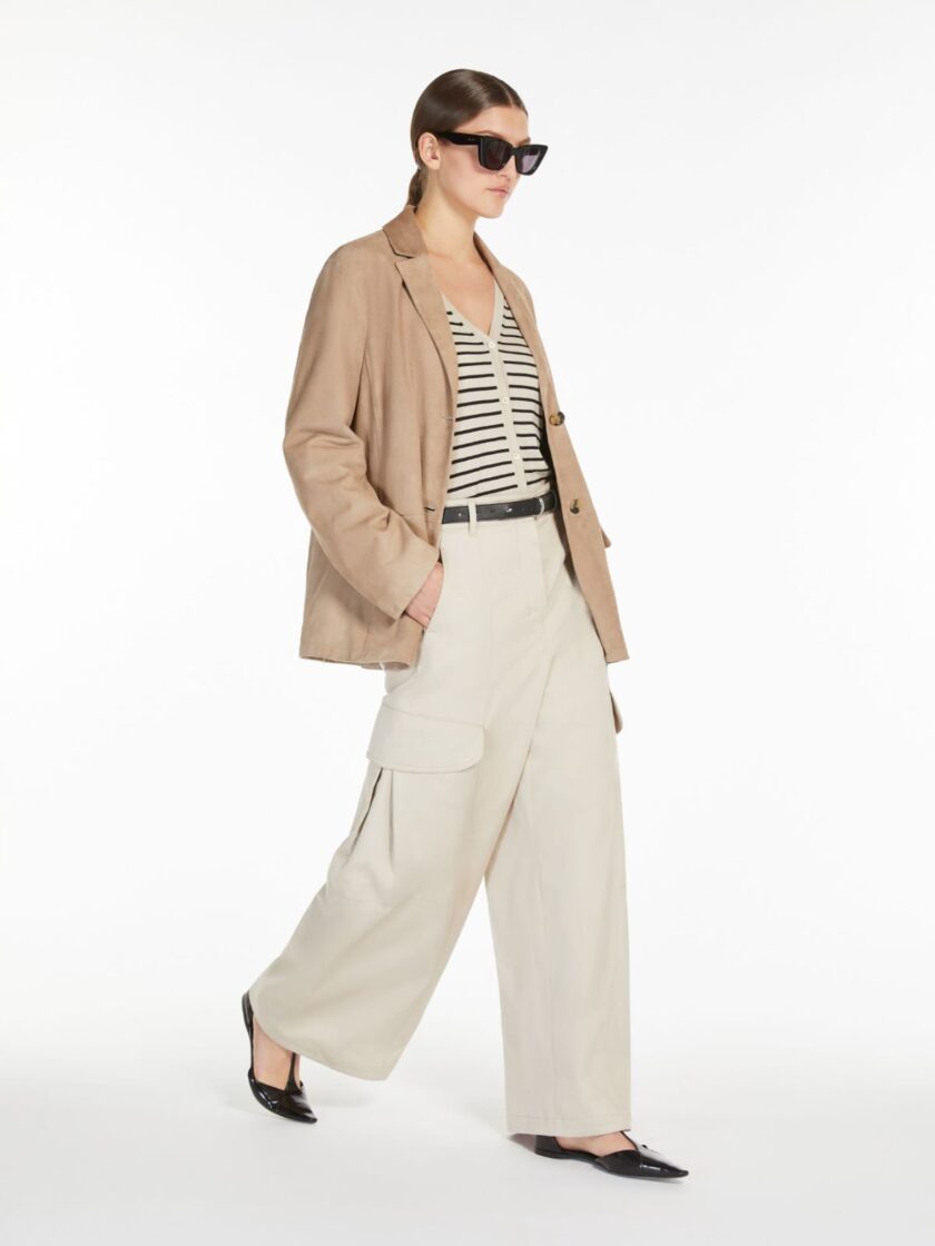 Pantalón cargo de gabardina MAX MARA - Imagen 2