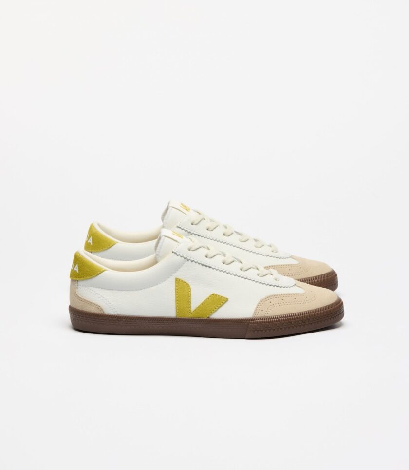 VOLLEY LEATHER WHITE LIQUOR BARK VEJA